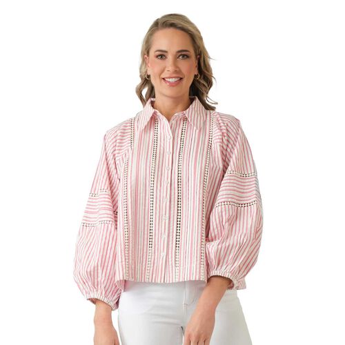 byTiMo Seersucker Blouse